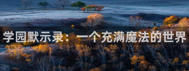 包子漫画入口页面在哪里：学园默示录：一个充满魔法的世界